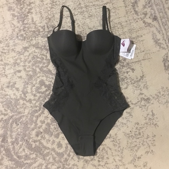 La Perla lace panel Bodysuit,sz 1,32C, Olive, NWT - Picture 3 of 8